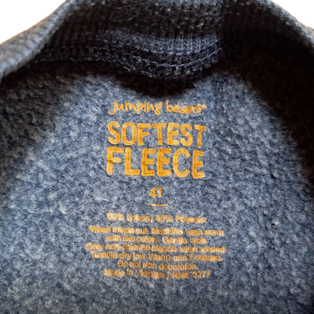 Jumping Beans Draw‎ Outside The LinesBlue Sweatshirt Size 4T